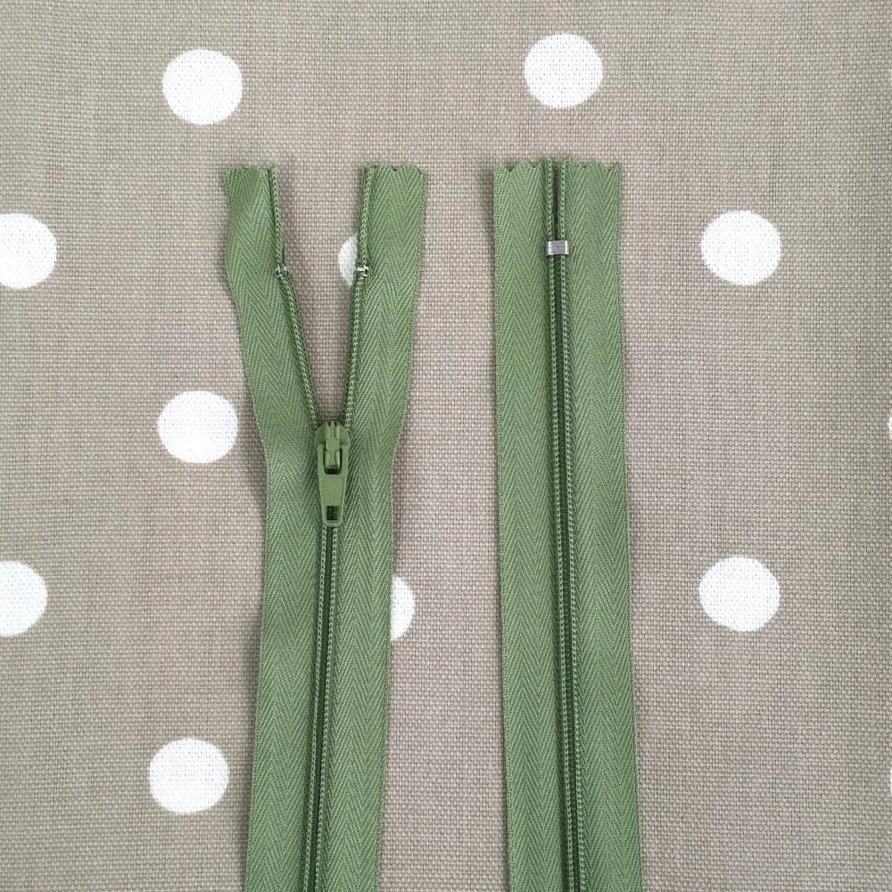 9" / 23cm Closed End Zip