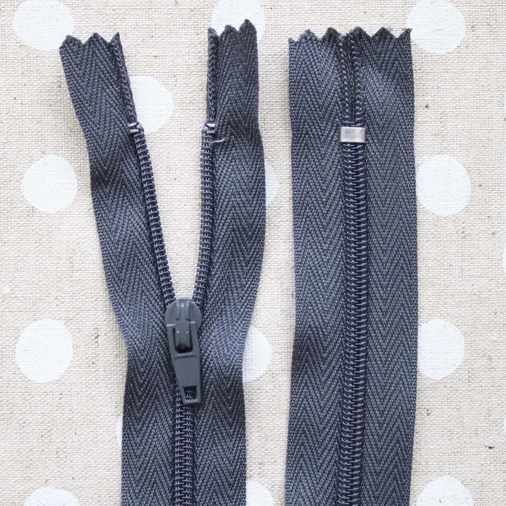 9" / 23cm Closed End Zip