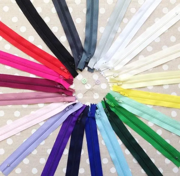 9" / 23cm Closed End Zip