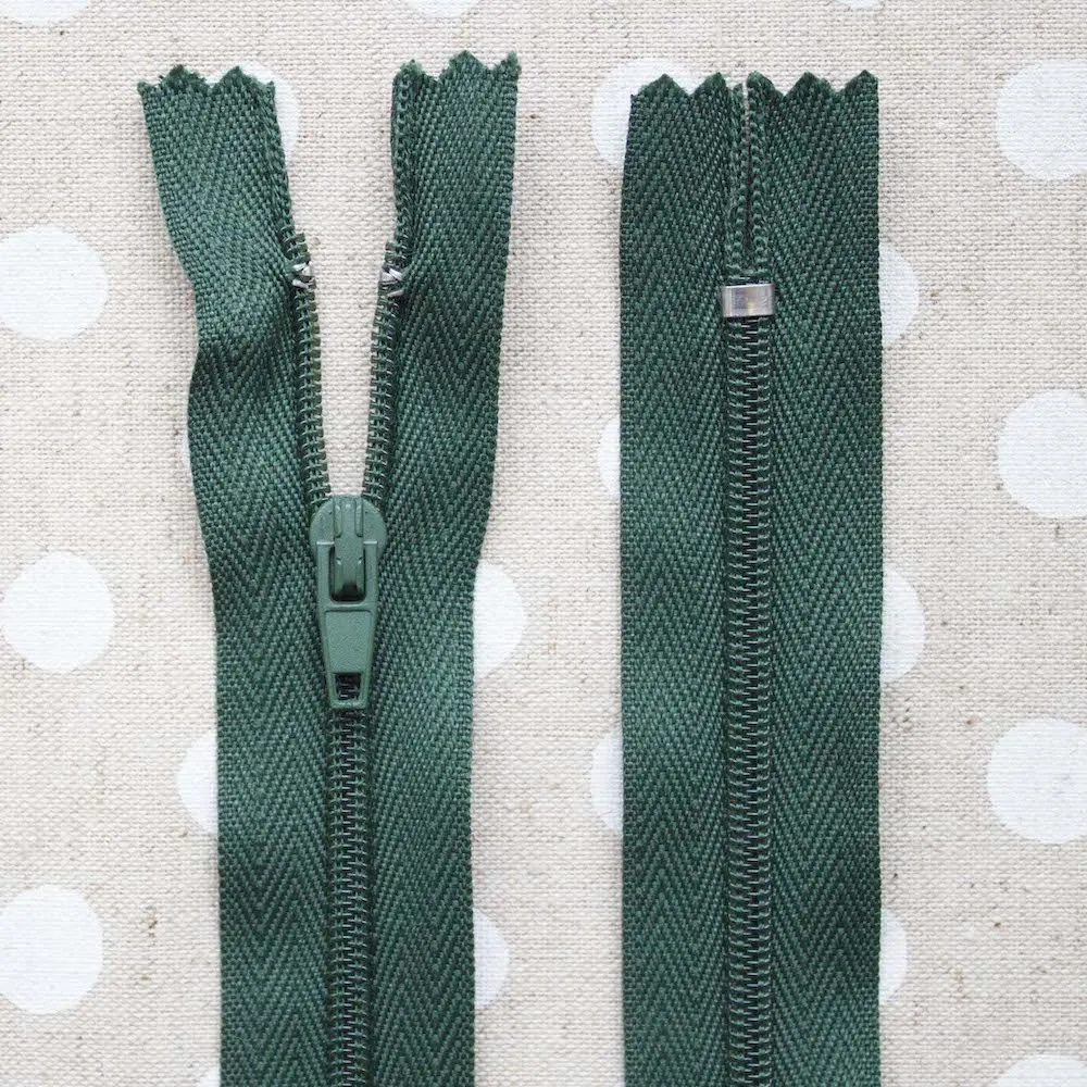 9" / 23cm Closed End Zip