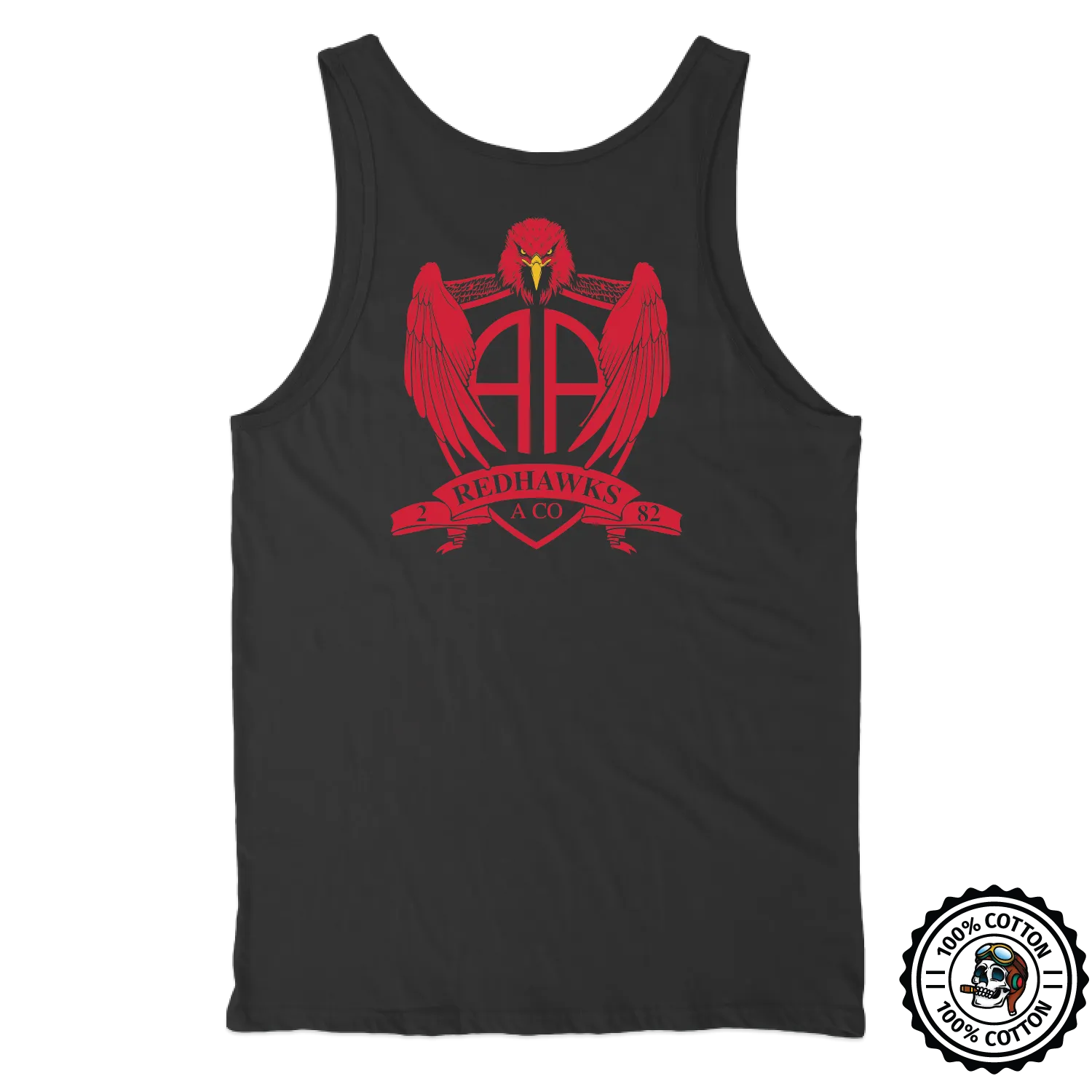 A CO, 2-82 AHB "REDHAWKS" Tank Tops