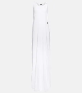 Ann Demeulemeester Fernande flared cotton gown