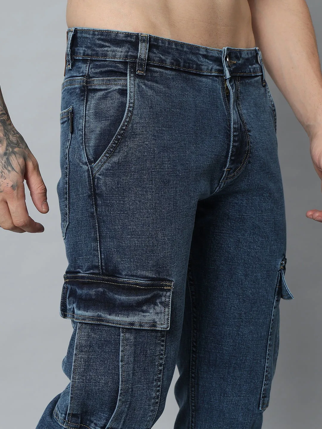 CASUAL SLUB JEANS