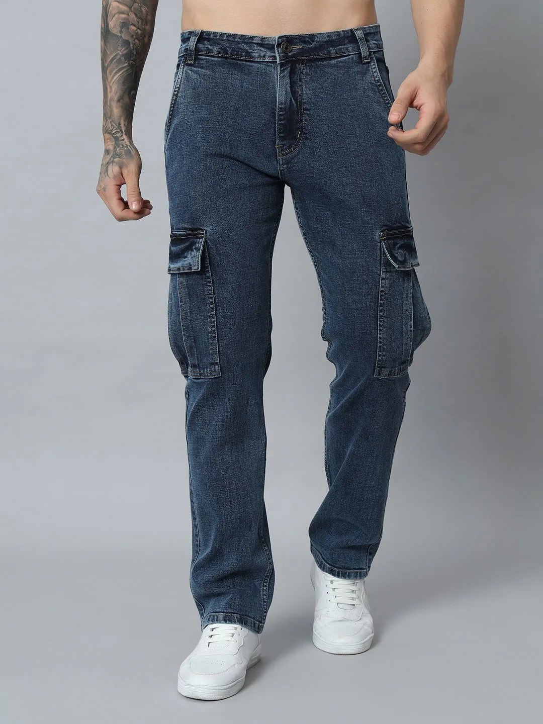 CASUAL SLUB JEANS