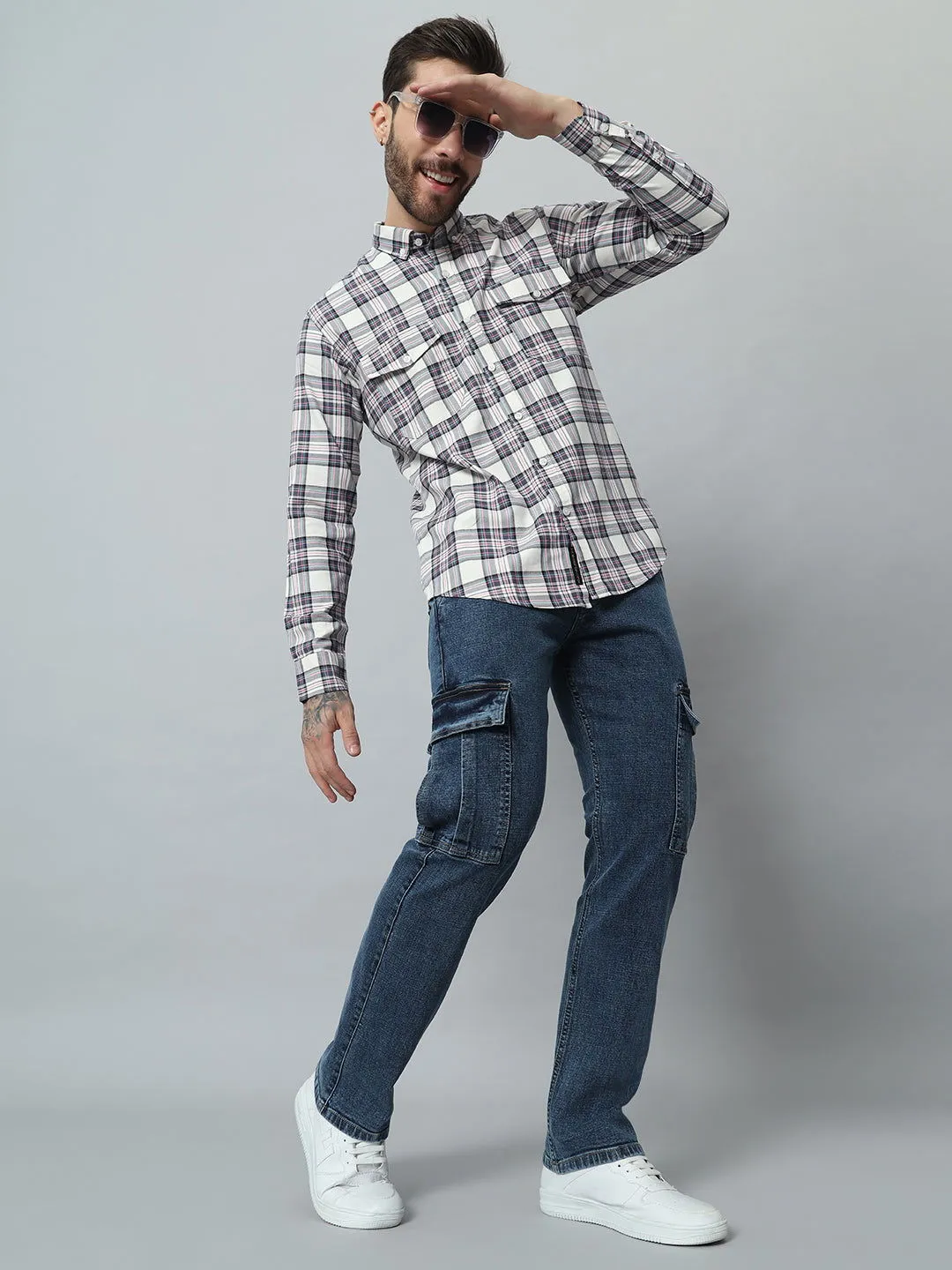 CASUAL SLUB JEANS