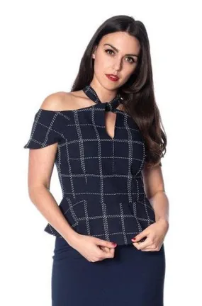 Chill Checks Peplum Top