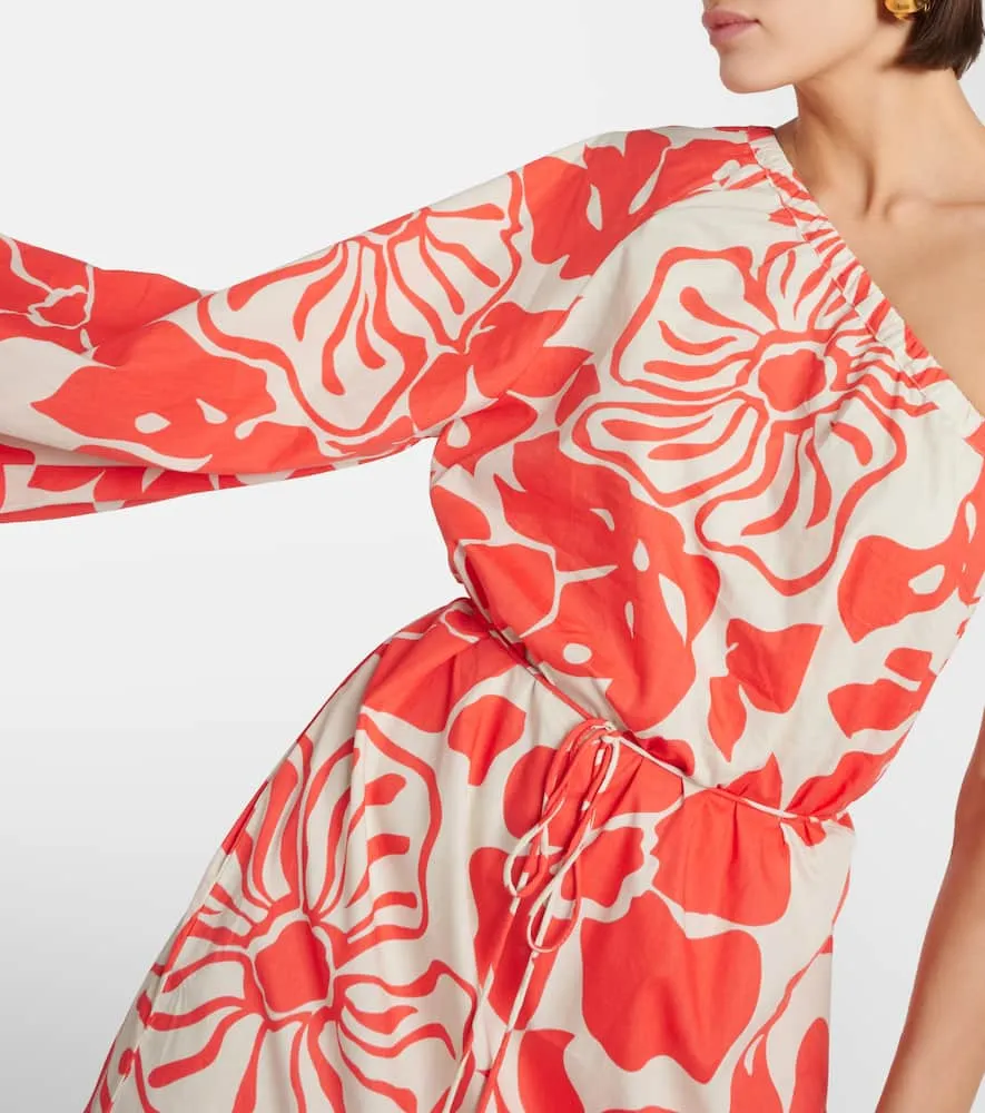 Faithfull Amorosa floral cotton maxi dress