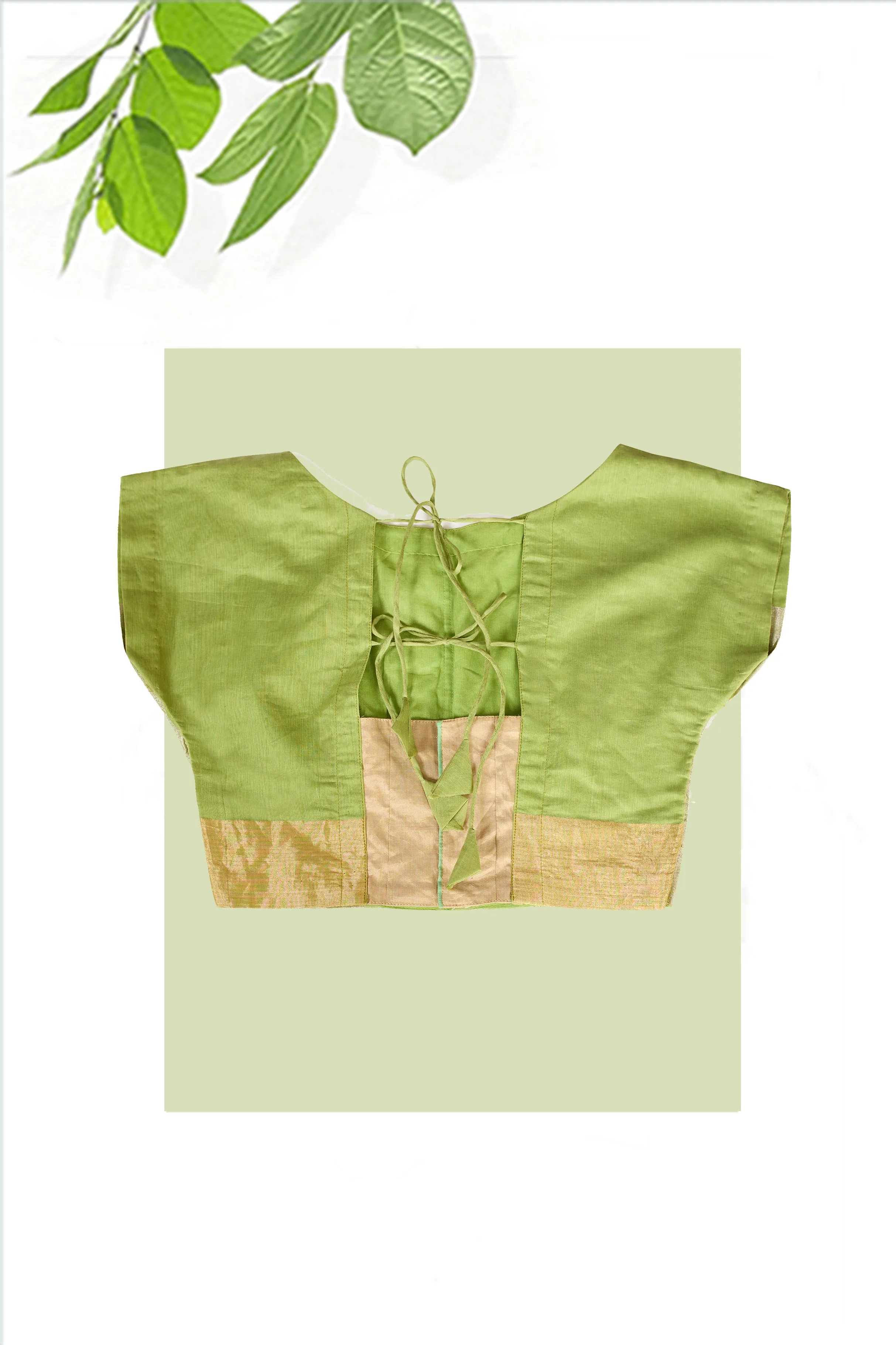Green Cotton Blouse