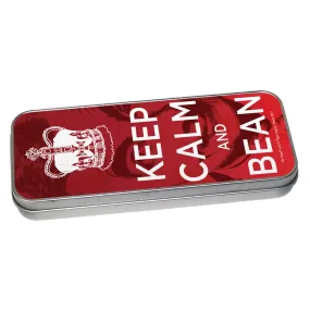 Keep Calm and Bean Pencil tin